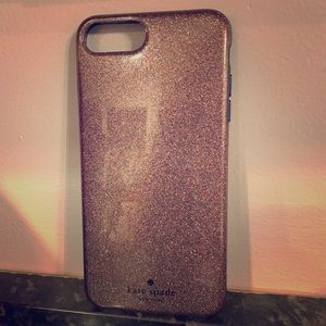 Glitter Kate Spade iPhone 7 Plus case